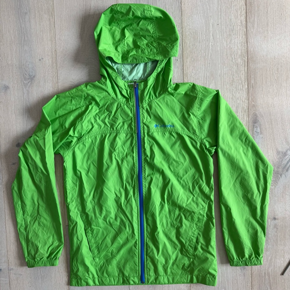 COLUMBIA Glennaker Boys rain jacket. Size Large (14/16)